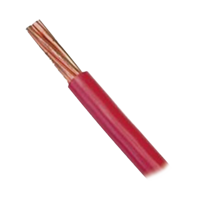 Cable 10 awg color rojo,Conductor de cobre suave cableado. Aislamiento de PVC, auto extinguible. (Venta por Metro): SLY-304-RED