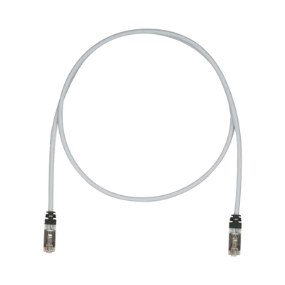 Patch Cord Cat6A, Blindado S/FTP, CM/LS0H, 5ft, Color Gris  STP6X5IG