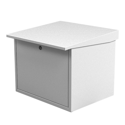 Gabinete para resguardo de baterías (hasta dos baterías PL110D12). Lámina Galvanizada. SVR-1419-G | Rogelio Chavarria Gabinete para resguardo de baterías (hasta dos baterías PL110D12). Lámina Galvanizada. SVR-1419-G