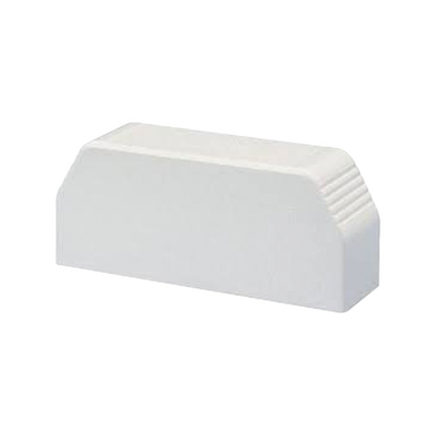 Tapa final, para uso con canaleta T70, Material PVC Rígido, Color Blanco Mate  T70ECIW