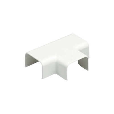 Conexión en "T", para uso con canaleta LD5, material ABS, Color Blanco Mate TF5IW-E