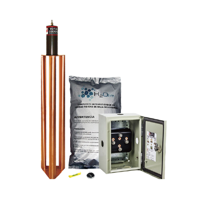 KIT DE SISTEMA DE PUESTA A TIERRA 100K, CON CAPACIDAD DE 100 A. TG-100K TOTAL GROUND