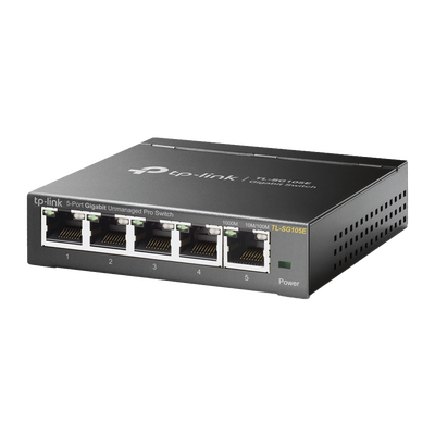 TL-SG105E, Switch Inteligente 5 x GigaEth, gabinete metálico | Humberto Chacon TL-SG105E, Switch Inteligente 5 x GigaEth, gabinete metálico