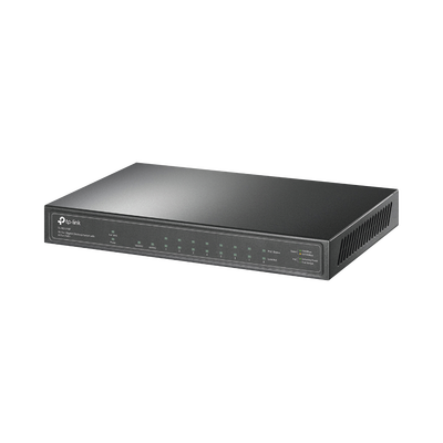 TL-SG1210P, Switch 8 x GigaEth PoE+, 1 x GigaEth, 1 x SFP, no admin, 63W
