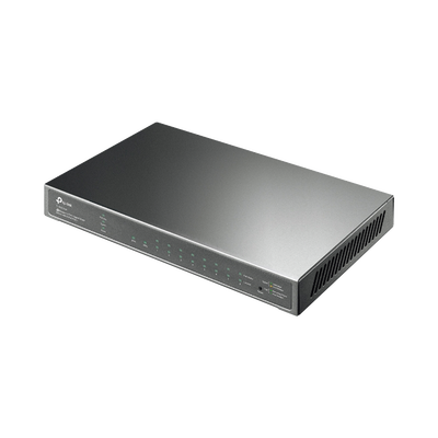 TL-SG2210P, Switch 8 GigaEth PoE, 2 SFP, Administrable,61W