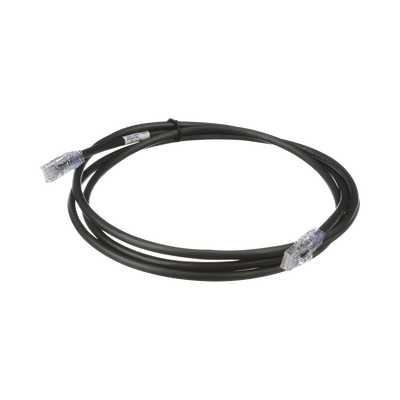 Cable de Parcheo UTP, Cat6A, 24 AWG, CM, Color Negro, 3ft UTP6AX3BL