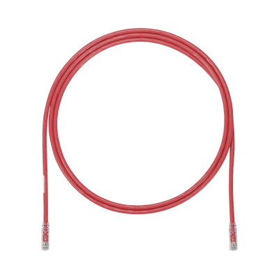 Cable de Parcheo UTP, Cat6A, 24 AWG, CM, Color Rojo, 3ft  UTP6AX3RD