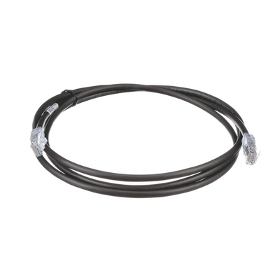 Cable de Parcheo UTP, Cat6A, 24 AWG, CM, Color Negro, 7ft  UTP6AX7BL