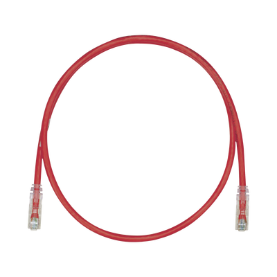 Cable de Parcheo TX6, UTP Cat6, 24 AWG, CM, Color Rojo, 15ft  UTPSP15RDY