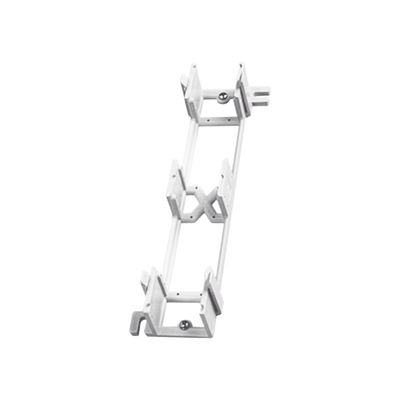 Montaje de Pared para Panel de Parcheo de 12 puertos, Color Blanco  WB89D