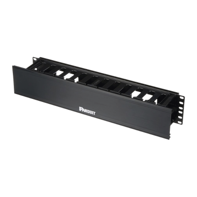 WMPHF2E, Organizador horizontal frontal, para rack 19", 2UR