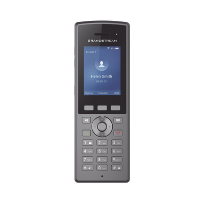 WP825, Teléfono IP HD WiFi dualband, uso rudo, USB, 3.5mm y Bluetooth, IP67