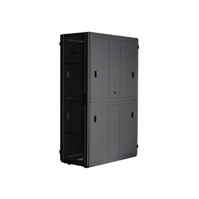 Gabinete FlexFusion™ XGL (Light) para Centros de Datos, 42 UR, 600 mm de Ancho, 1200 mm de Profundidad, Fabricado en Acero, Color Negro  XGL64222B