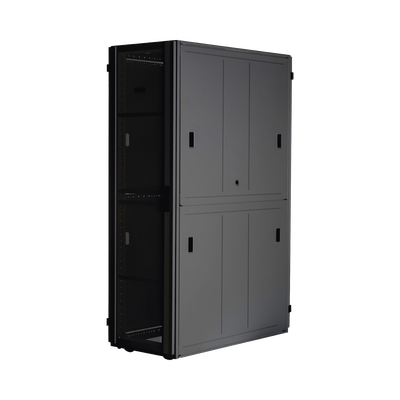 Gabinete FlexFusion™ XGL (Light) para Centros de Datos, 42 UR, 800 mm de Ancho, 1070 mm de Profundidad, Fabricado en Acero, Color Negro  XGL84212B