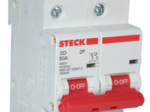 INTERRUPTOR TERMOMAGNETICO 2P 80A 10kA SDD2C80
